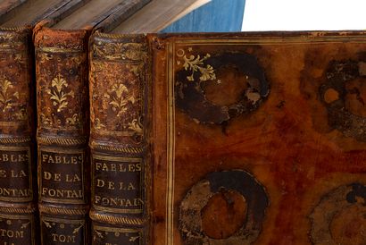 (LA FONTAINE Jean de (1621-1695) – OUDRY Jean-Baptiste (1686-1755) Fables choisies,...