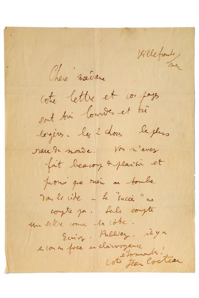 null 
ENSEMBLE de 6 pièces : Jean COCTEAU (1 pièce), Henri de MONTHERLANT (3 pièces),...