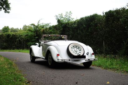 VEHICULE NON VENU 1939 - CITROËN 11 B CABRIOLET CLABOT 
French historic registration...