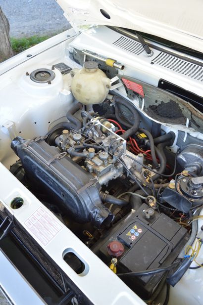 1977 - PEUGEOT 104 ZS RALLYE 
Addendum - Traces de corrosion à noter au niveau du...