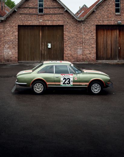 1977 - PEUGEOT 504 COUPÉ V6, GR. IV «COMPÉTITION CLIENT» 
Customs cleared vehicle...