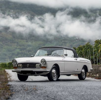 1967 - PEUGEOT 404 CABRIOLET INJECTION 
补遗--车身重做，但车身有一些腻子，车底（ackson下面）有腐蚀。

比利时的...