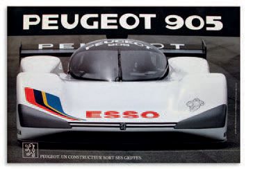 Peugeot 905 
10 posters 



(Good overall condition)

Dim. 4 : 169 cm x 116 cm &...