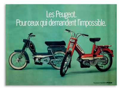 CYCLOMOTEURS PEUGEOT 
4 posters 

(Good overall condition, some folds and tears on...