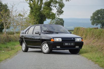 1986 - CITROËN BX SPORT 
French registration title



Rare 1st hand

Sold new in...