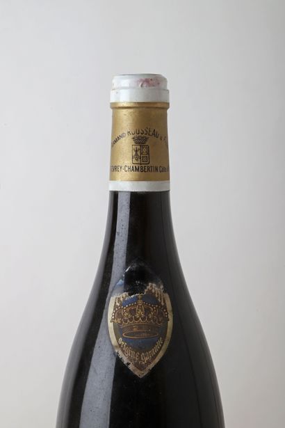 null 1 B CHAMBERTIN (Grand Cru) (e.t.a; c.s. légères) - 1988 - Domaine Armand Ro...