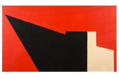 EMILE GILIOLI (1911 - 1977) 
无题》，1970年

纸上水粉画，左下方有签名和日期

41 x 71厘米 

16 9/64 x 27...