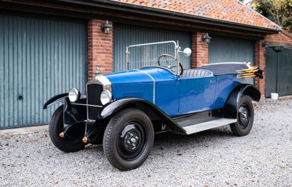 1925 PEUGEOT 177 BH Belgian registration title

Rare car on our roads, in an attractive...