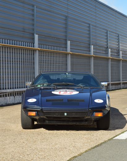 1974 DE TOMASO Pantera French historic registration title

American origin, imported...