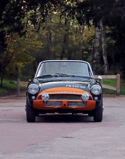 1965 SUNBEAM Alpine SÉRIE IV French registration title

Small British Roadster, rare...