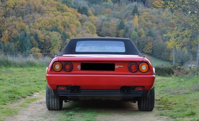 1986 FERRARI Mondial 3.2 Cabriolet French registration title

Sold new in France,...