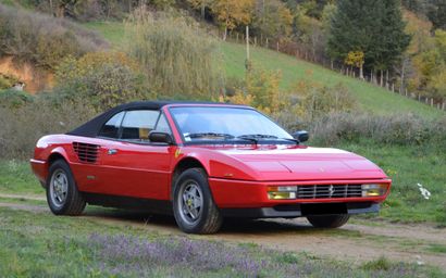 1986 FERRARI Mondial 3.2 Cabriolet French registration title

Sold new in France,...