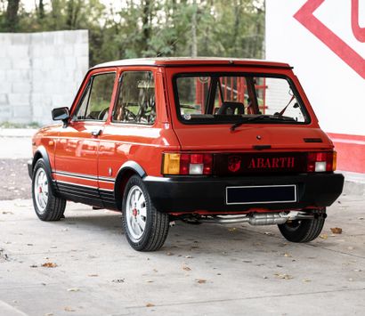 1984 AUTOBIANCHI A112 Abarth French historic registration title
From a very high...