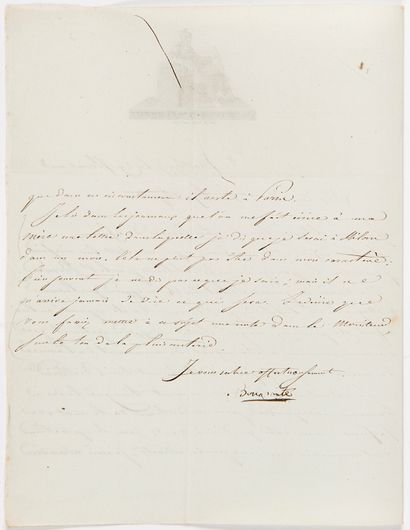 Napoléon Ier (1769-1821) 2 L.S. « Bonaparte », Martigny 28 floréal VIII [18 mai 1800],...