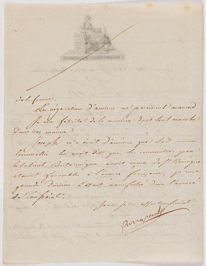 Napoléon Ier (1769-1821) 3 L.S. « Bonaparte », Lyon 24-27 nivôse X [14-17 janvier...