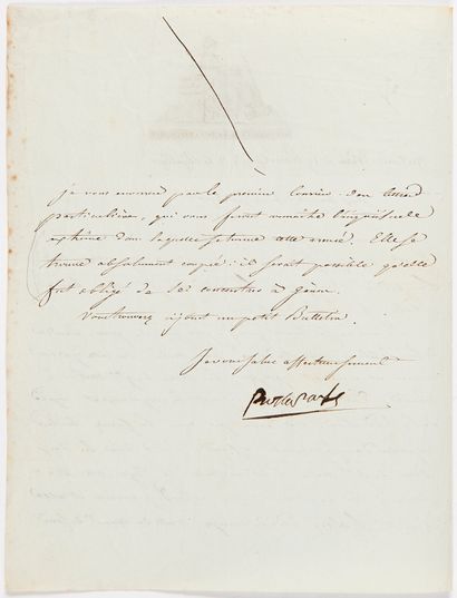 Napoléon Ier (1769-1821) 4 L.S. " Bonaparte ", Milan then Stradella 18-21 prairial...