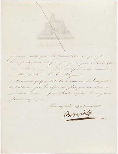 Napoléon Ier (1769-1821) 2 L.S. « Bonaparte », Lausanne 25 et 26 floréal VIII [15...