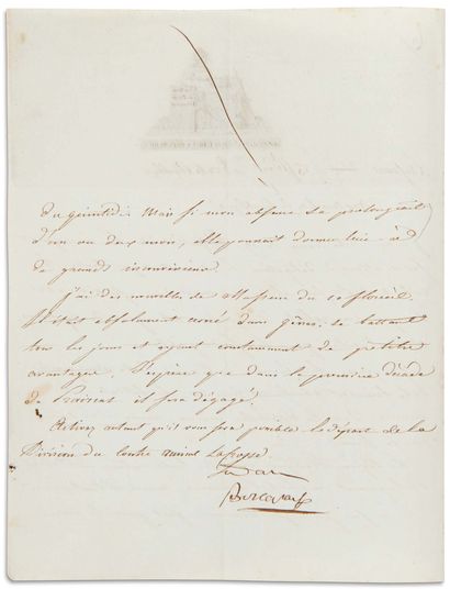 Napoléon Ier (1769-1821) 2 L.S. « Bonaparte » (la 1re avec apostille autographe),...