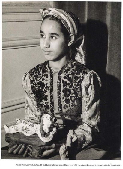 BAYA (1931-1998) Femme au luth et à l'oiseau, 1968
Gouache sur papier
Signée et datée...