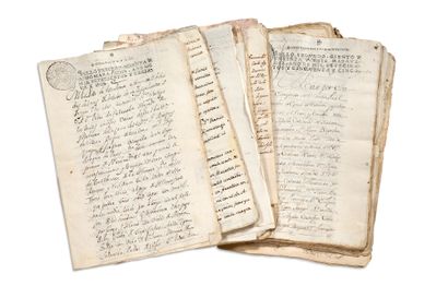 西班牙 约320份文件或包，17-18世纪；大部分为对开本，纸质；西班牙文。
信...