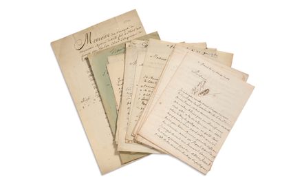 null LORRAINE
17 lettres et documents, la plupart L.A.S., 1753 - 1774.
Ensemble concernant...