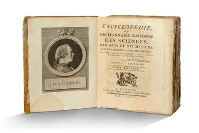 DIDEROT, Denis (1713 - 1784) & ALEMBERT, Jean Le Rond d' (1717 - 1784) Encyclopedia,...