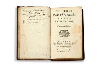 [GUILLERAGUES, Gabriel-Joseph de (1628 - 1685)] Portuguese letters translated into...