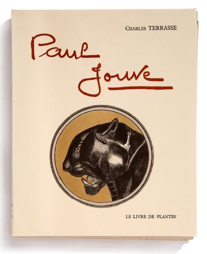 [JOUVE]. TERRASSE Charles Paul Jouve.
Paris : Éditions du Livre de Plantin, May 8,...