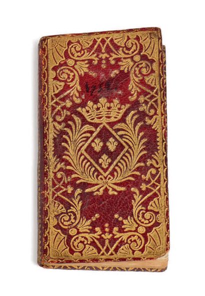 null CALENDAR OF THE COURT
Paris, Veuve J. F. Collombat, 1752. In-12, red morocco,...
