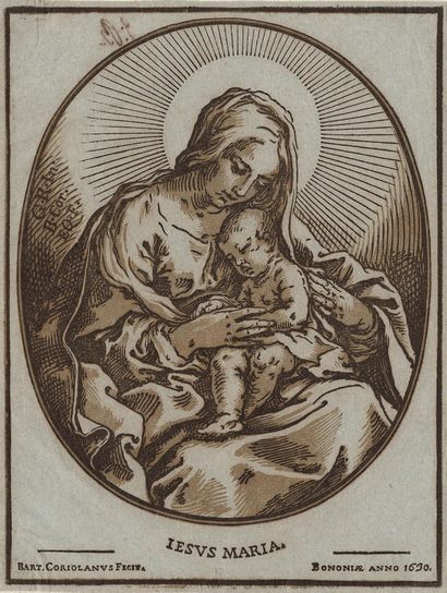 GIOVANNI BATTISTA SALVI, DIT SASSOFERRATO SASSOFERRATO, 1609 - 1685, ROME 温柔的圣母
布面油画
49...