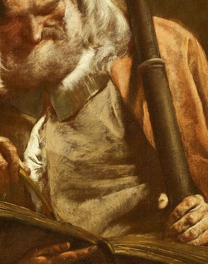 GIOVANNI BATTISTA PIAZZETTA VENISE, 1682 - 1754 La leçon d'astronomie
Huile sur toile
76...