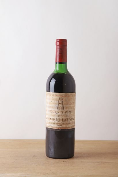 null 1 B CHÂTEAU LATOUR (H.E.+; e.t.h. to e.l.a.) - 1975 - GCC1 Pauillac