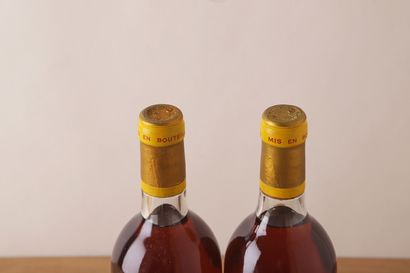 null 2 B CHÂTEAU D'YQUEM (1 B.G; 1 T.L.B.+) - 1983 - C1高级苏玳葡萄酒