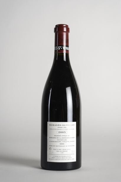 null 1 B ROMANÉE SAINT-VIVANT (Grand Cru) (e.t.h. légères; n° 09742) (17392 bouteilles...