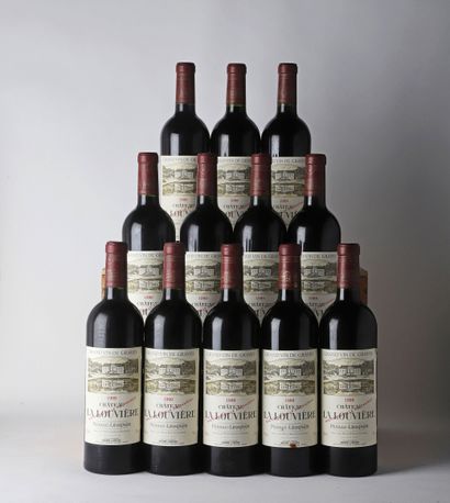 null 12 B CHÂTEAU LA LOUVIÈRE 红葡萄酒 - 1999 - Pessac-Léognan
