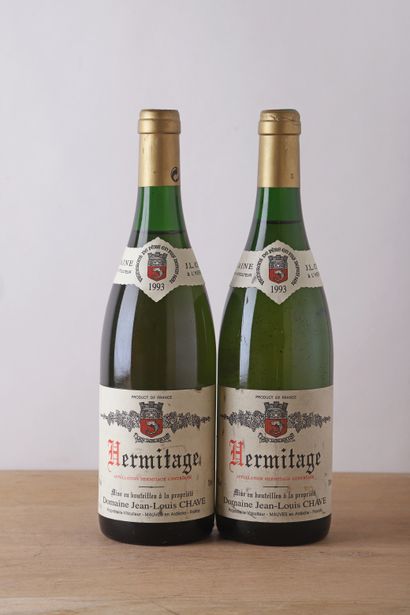 null 2 B HERMITAGE Blanc (1 à 2,2 et 1 à 3 cm; e.l.a.) - 1993 - Domaine Jean-Louis...