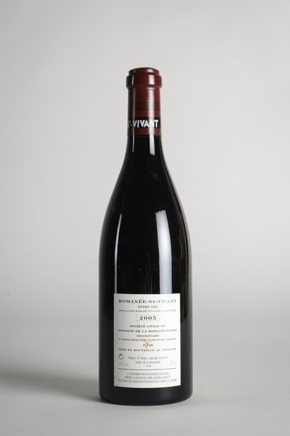 null 1 B 罗曼尼-圣维旺（特级园）（e.l.a；编号09739；背标损坏）（生产17392瓶） - 2005 - 罗曼尼-康帝酒庄