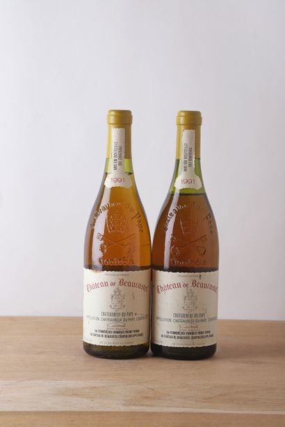 null 2 B CHÂTEAUNEUF DU PAPE 白葡萄酒（1至4.2厘米；重量；1吨） - 1999 - Beaucastel酒庄