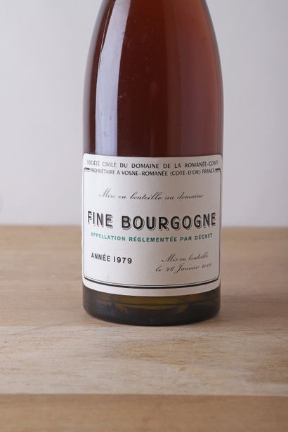 null 1 B FINE BOURGOGNE 70 cl 42% (Caisse Bois d'origine) (e.l.s; mise en bouteille...