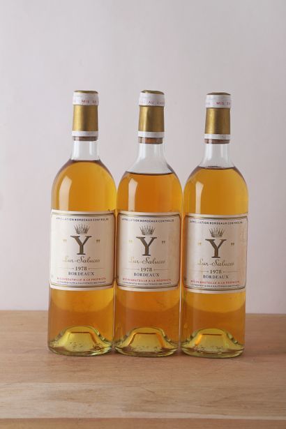 3 B Y D'YQUEM (1 T.L.B.+; 1 T.L.B.-; 1 H.E;...