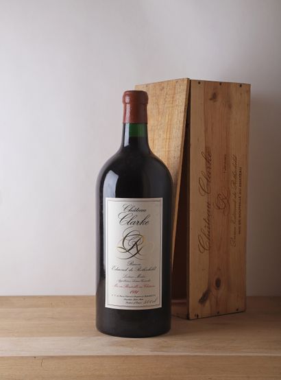 null 1 JERO CHÂTEAU CLARKE (原木箱) (e.l.s) - 1981 - Listrac-Médoc