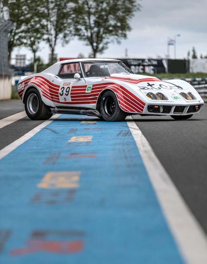 1969 CHEVROLET Corvette C3 Gr.4-5 法国注册
底盘编号194379S704756

真正的老式赛车，由比利时车手Chris Tuerlinx参加蒙扎1000公里赛（1971年）和斯帕1000公里赛（1971年和1972年）。
然后在1975年和1978年之间参加了荷兰国家锦标赛（Nederlands...