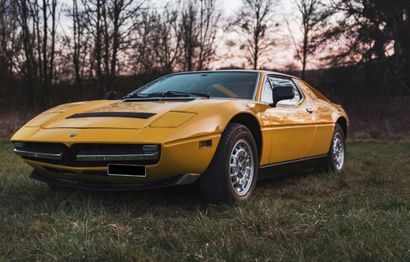 1975 MASERATI Merak 3.0 French historic registration title

Imported from the USA...