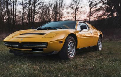 1975 MASERATI Merak 3.0 Carte grise française de collection
Châssis n° 122US1458

Importée...