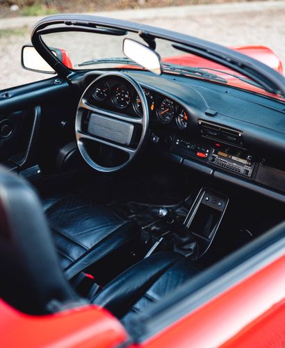 1989 PORSCHE 911 SPEEDSTER 3.2 « TURBO LOOK » French registration title

Less than...
