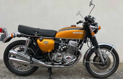 1975 Honda 750 FOUR 法国车辆登记
底盘号码CB7502104957

神话般的摩托车，整整一代人的自由象征
几年前，在目前的收藏家买下它之前...