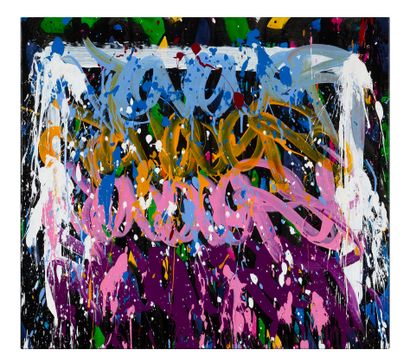 JONONE (né en 1963) Ran-off, 2017
Acrylic on canvas, signed, titled and dated on...