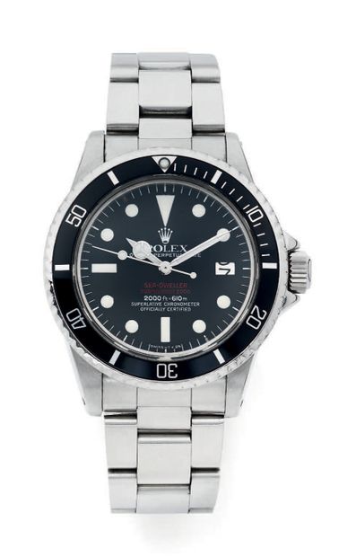 ROLEX Double Red Sea Dweller
Réf. 1665
No. 4223601
Montre bracelet de plongée en...