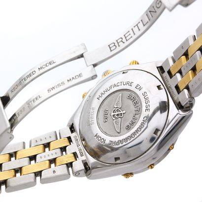 BREITLING BREITLING
Ref. B13048
No. 1 35553
Steel and gold-plated wrist chronograph....