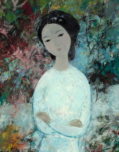 VŨ CAO ĐÀM (1908-2000) L'anneau de jade, 1965
Oil on canvas, signed and dated lower...